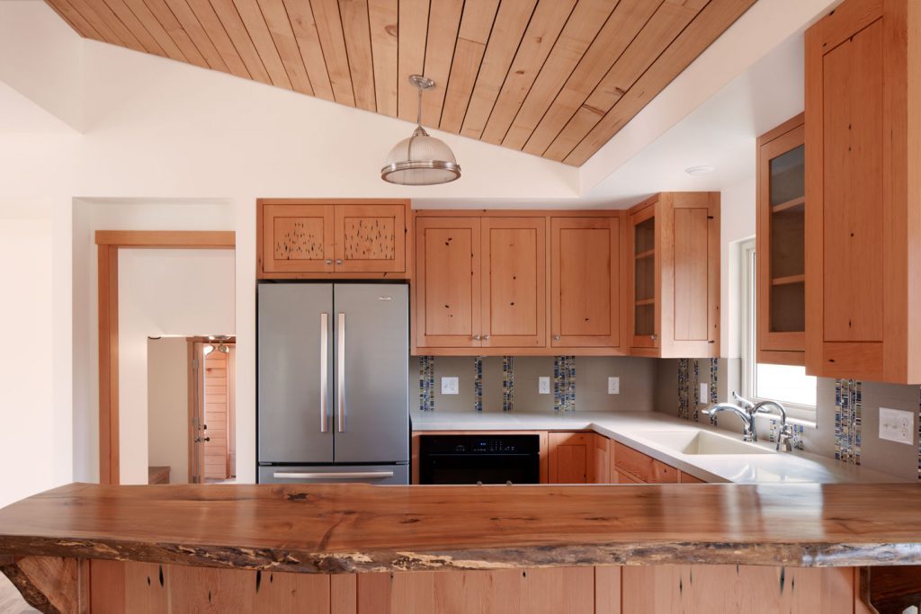 Kitchen remodeler Bellingham natural materials